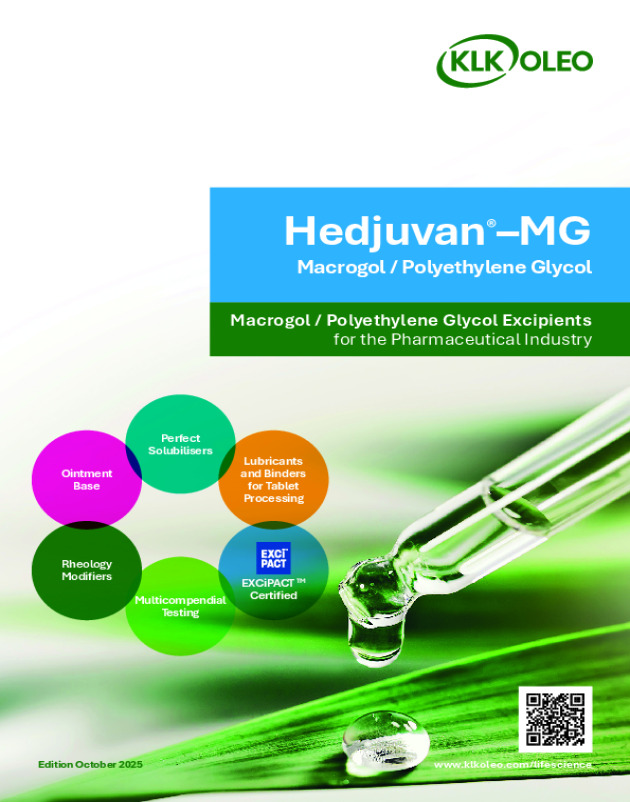 KLK OLEO Life Science Macrogol/Polyethylene Glycol (PEG) Flyer