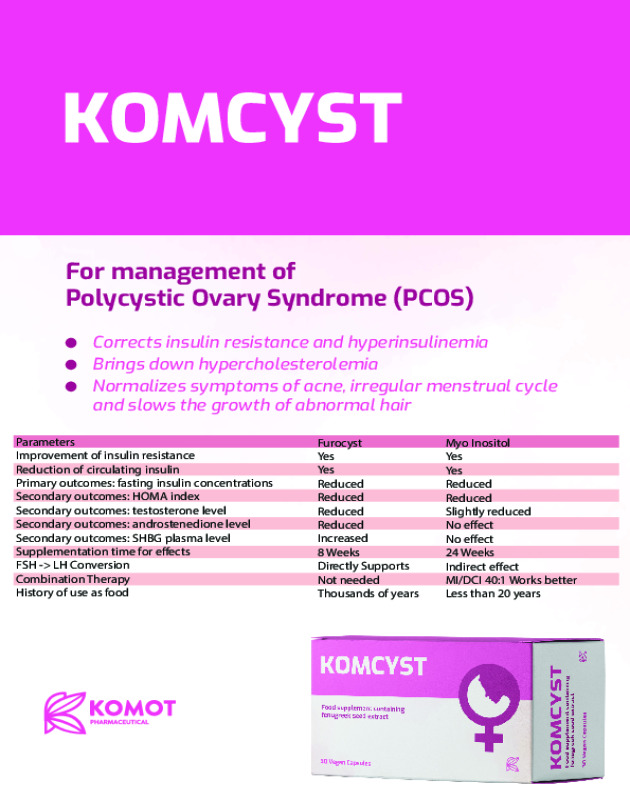 Komcyst Brochure