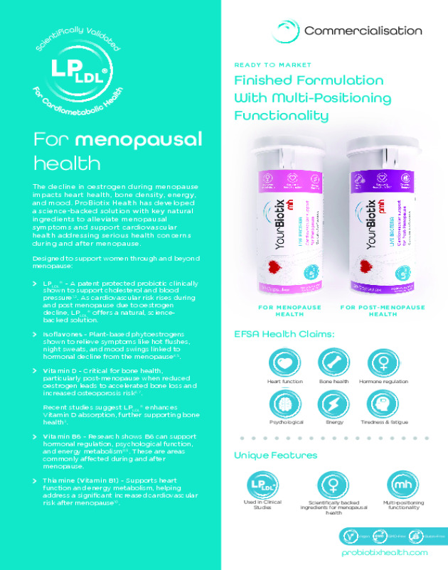 LP LDL Product Solution - For Menopause Health