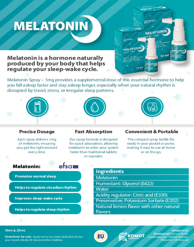 Melatonin brochure