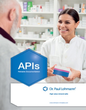 Mineral Salts as APIs
