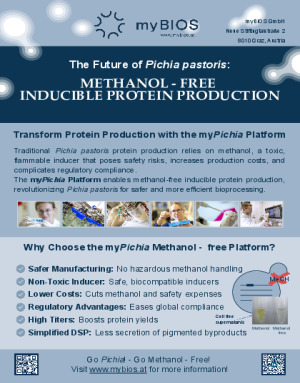 myBIOS Methanol-free myPICHIA platform
