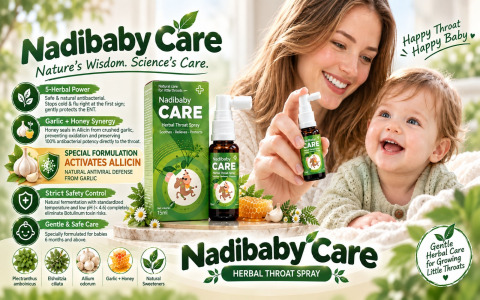 NADIBABY CARE – Herbal Throat Spray for Family Care
