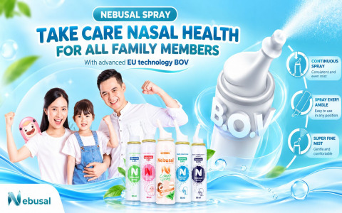 NEBUSAL SPRAY – Advanced BOV Technology for Family Nasal Care