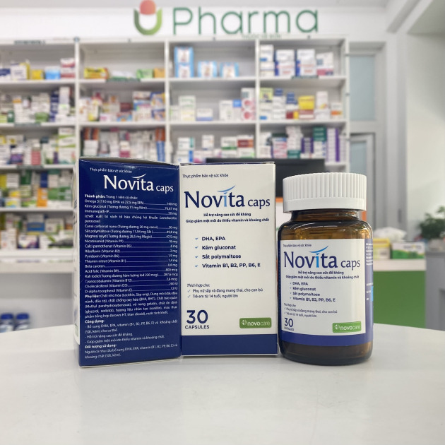 Novita Caps multivitamin  for additional DHA, EPA, vitamins and minerals for pregnancy and lactation women