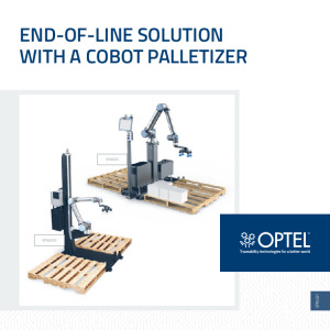 OPTEL’s Cobot Palletizer