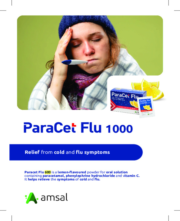 Paracet Flu 1000 - Brochure