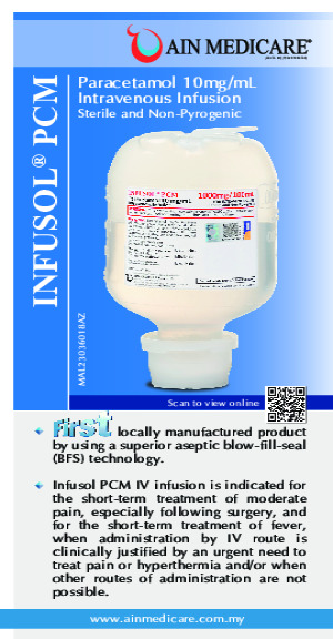 Paracetamol 10mg/mL Intravenous Infusion)