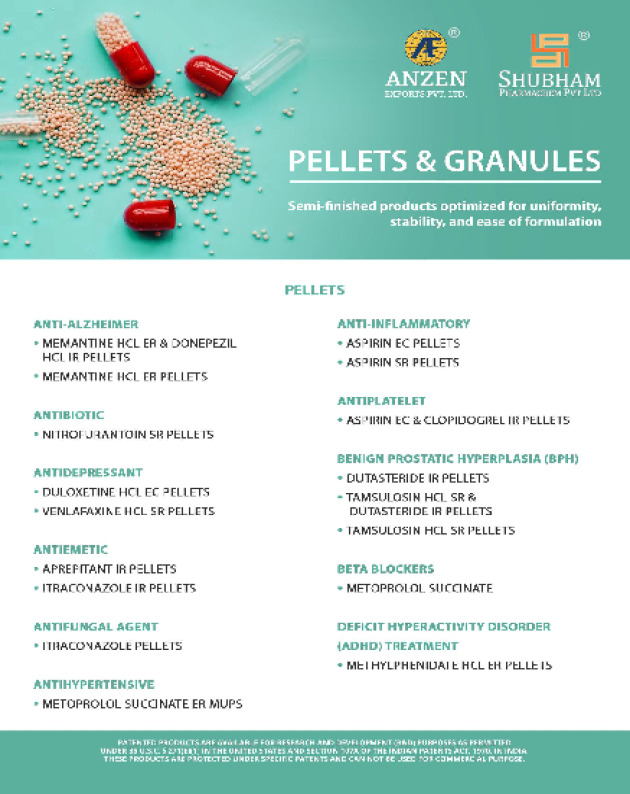 Pellets & Granules Flyer