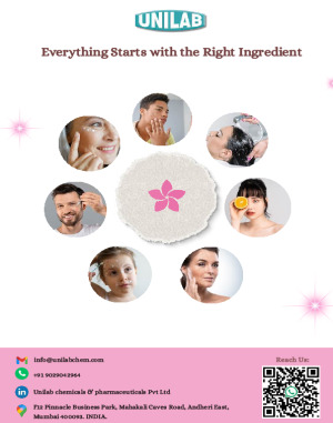 Personal Care Ingredients List, Unilab, 2025