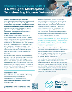 Pharma Services Hub launch