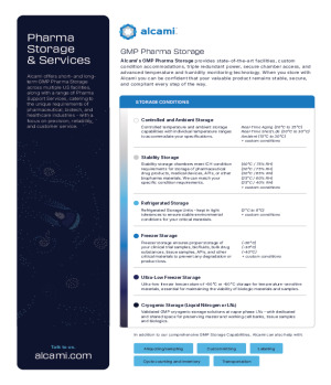 Pharma Storage / Biorepository