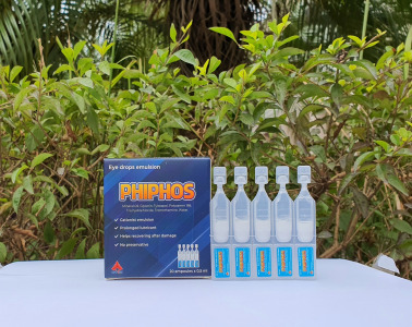 Phiphos Cationic eyedrop emulsion (Mineral oil, Glycerol, Tyloxapol, etc)