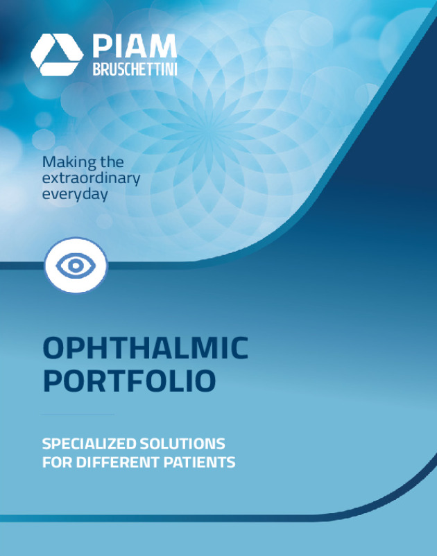 PIAM Bruschettini Ophthalmology Portfolio