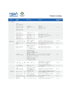 Product Catalog