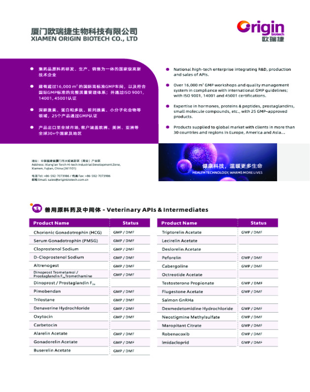 Product list 2025