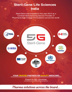 Product portfolio of Steril-Gene
