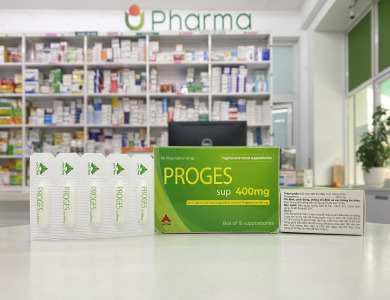 Proges sup 400mg Progesterone 400 mg/suppository