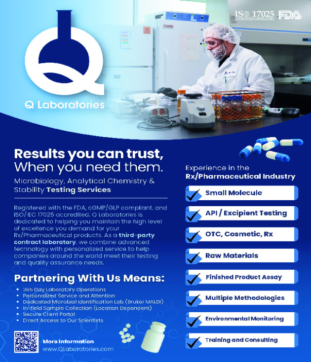 Q Laboratories Pharma Flyer