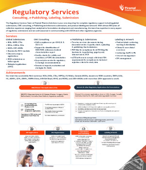 Regulatory Services Quick Facts Sheet