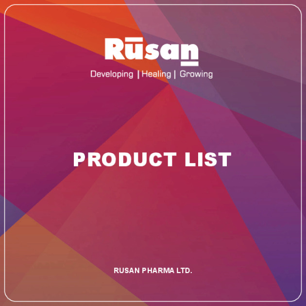Rusan Product List - 2026