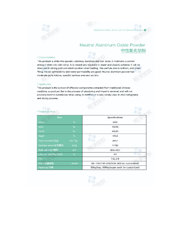Silica Gel Filter Media