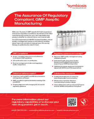 Symbiosis | The Assurance of Regulatory Compliant, GMP Aseptic Manufacturing