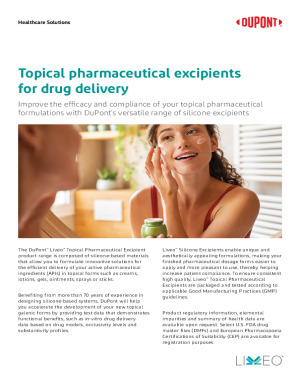 Topical pharmaceutical excipients for drug delivery