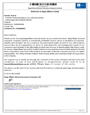 Travel insurance