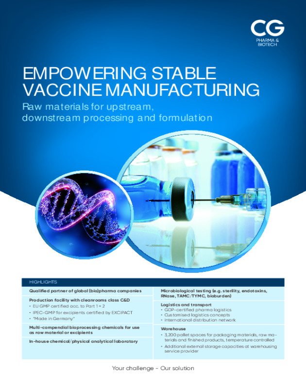 Vaccines Portfolio