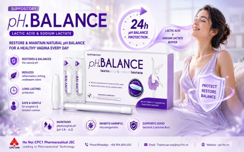 Vaginal care solution designed to restore and maintain the natural vaginal pH.
