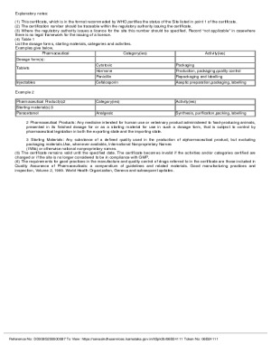 WHO cGMP India