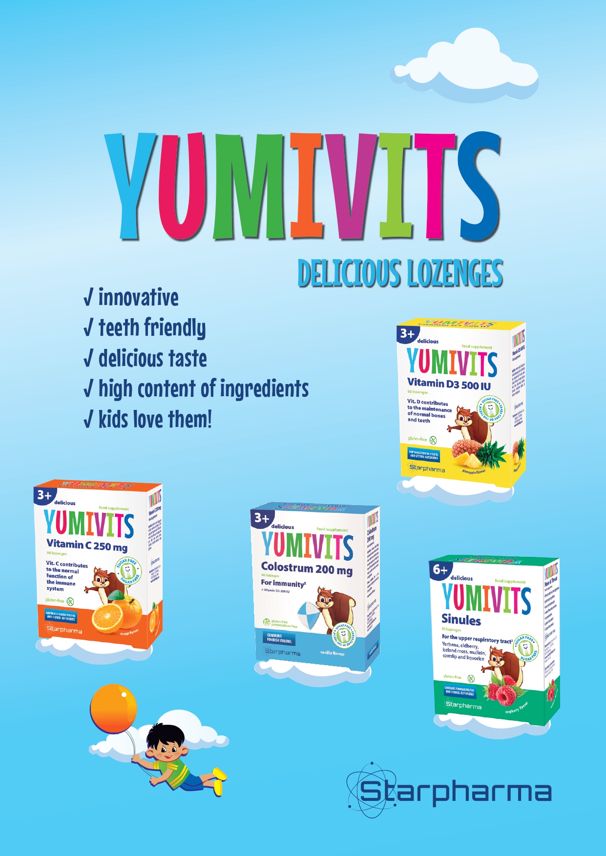 YUMIVITS - delicious lozenges