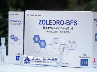 Zoledronic acid 5mg/5ml Concentrated solution for infusion.