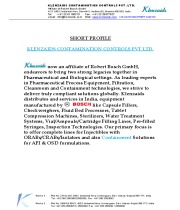 Klenzaids Contamination Controls Pvt. Ltd.