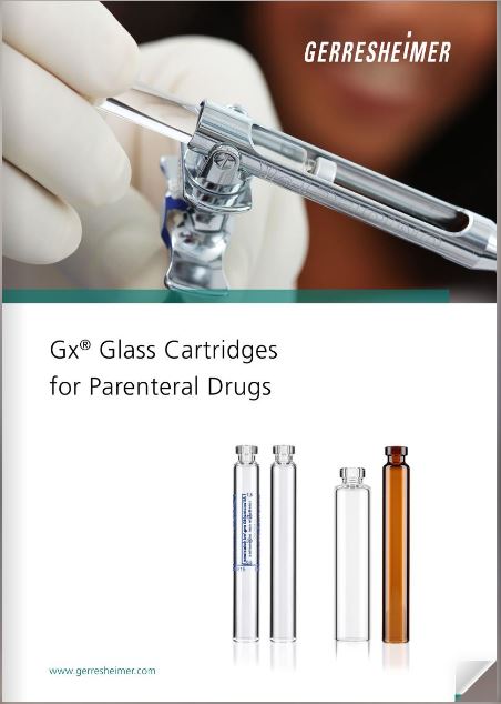 Primary Packaging Glass - Glass Cartridges for Parenteral Drugs