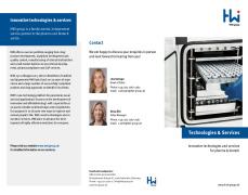 HWI group One Pager - Services for Phama & Biotech