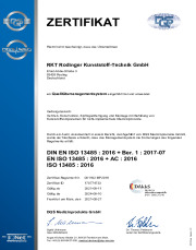 ISO 13485 Certificate