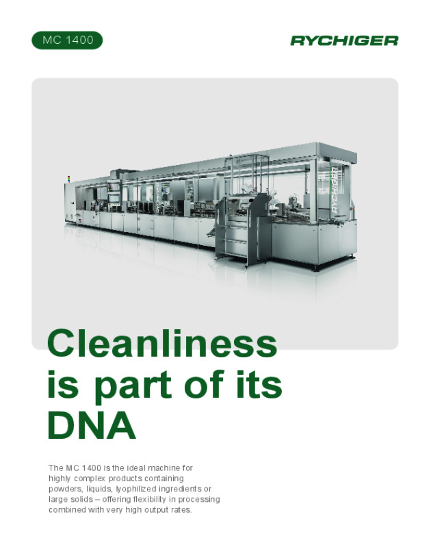 MC 1400: cleanliness is part of its DNA