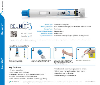 Reunite dual-chamber cartridge autoinjector