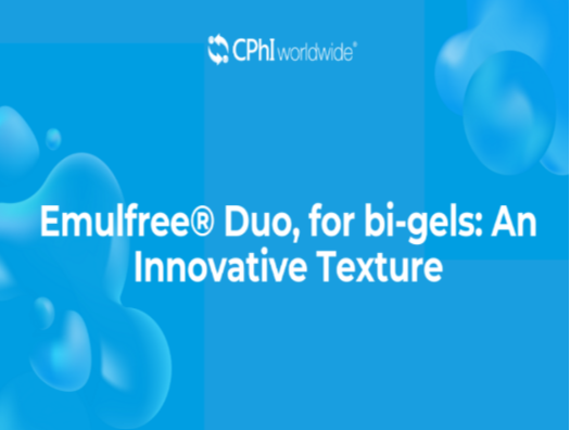 Emulfree® Duo, for bi-gels: An Innovative Texture