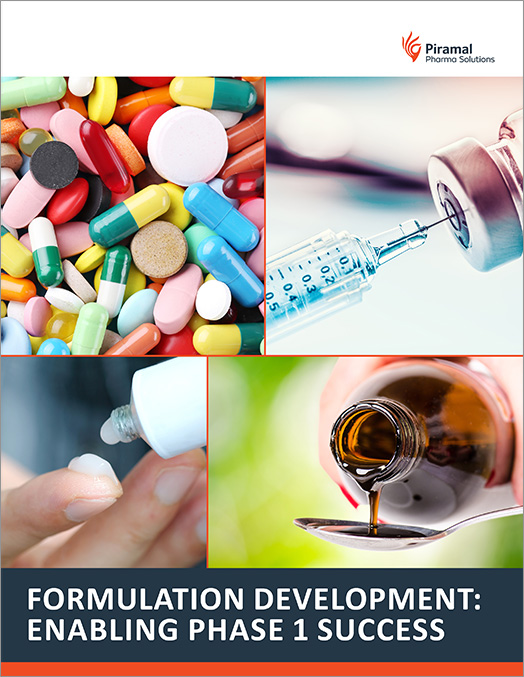 Formulation Development: Enabling Phase 1 Success