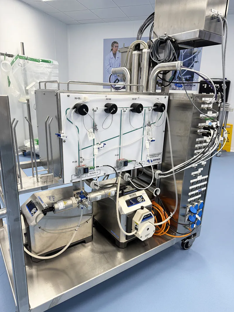 28 Single-use configurable bioprocessing platforms delivered