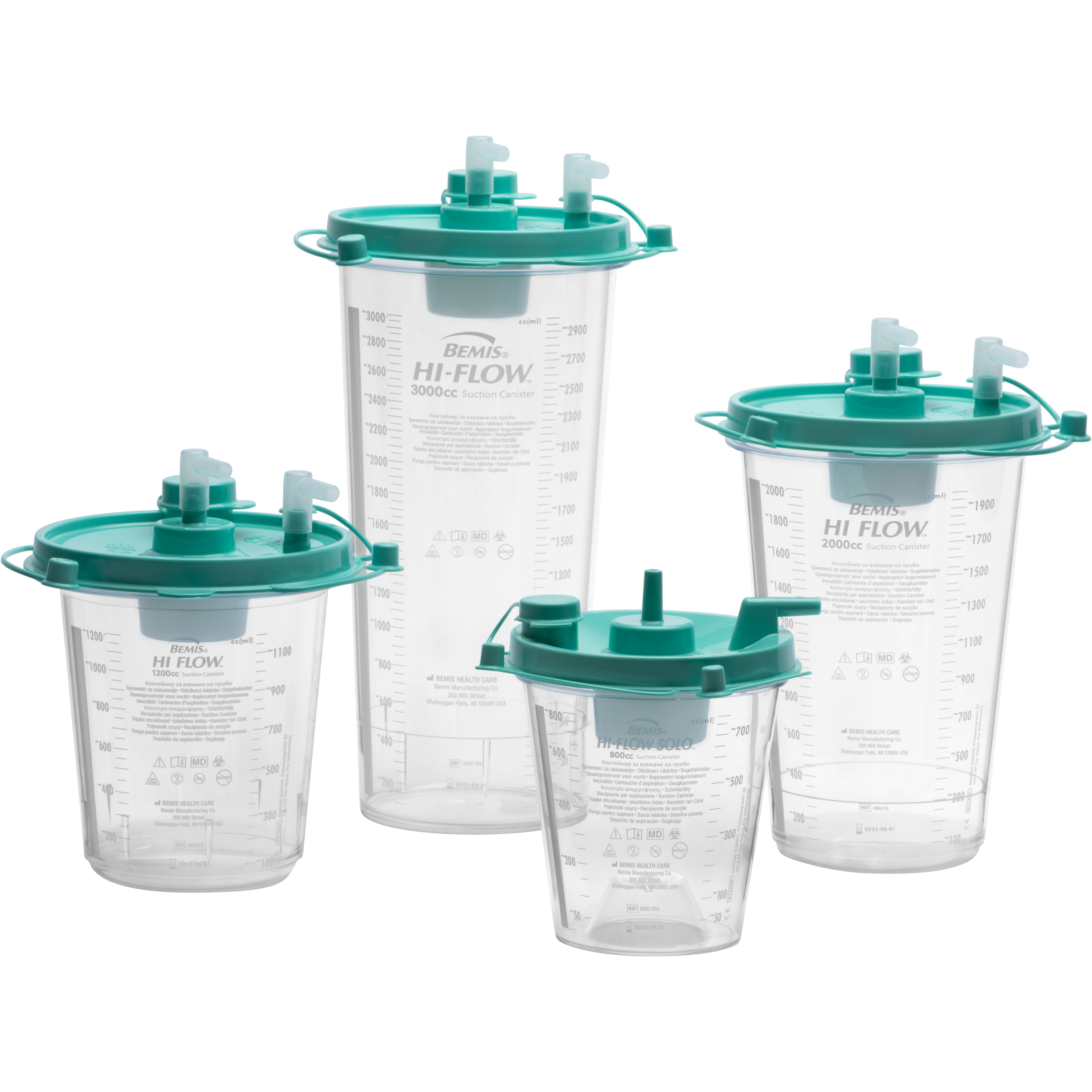 Bemis Hi-Flow Canisters – High-Capacity Solutions for Medical Fluid Collection