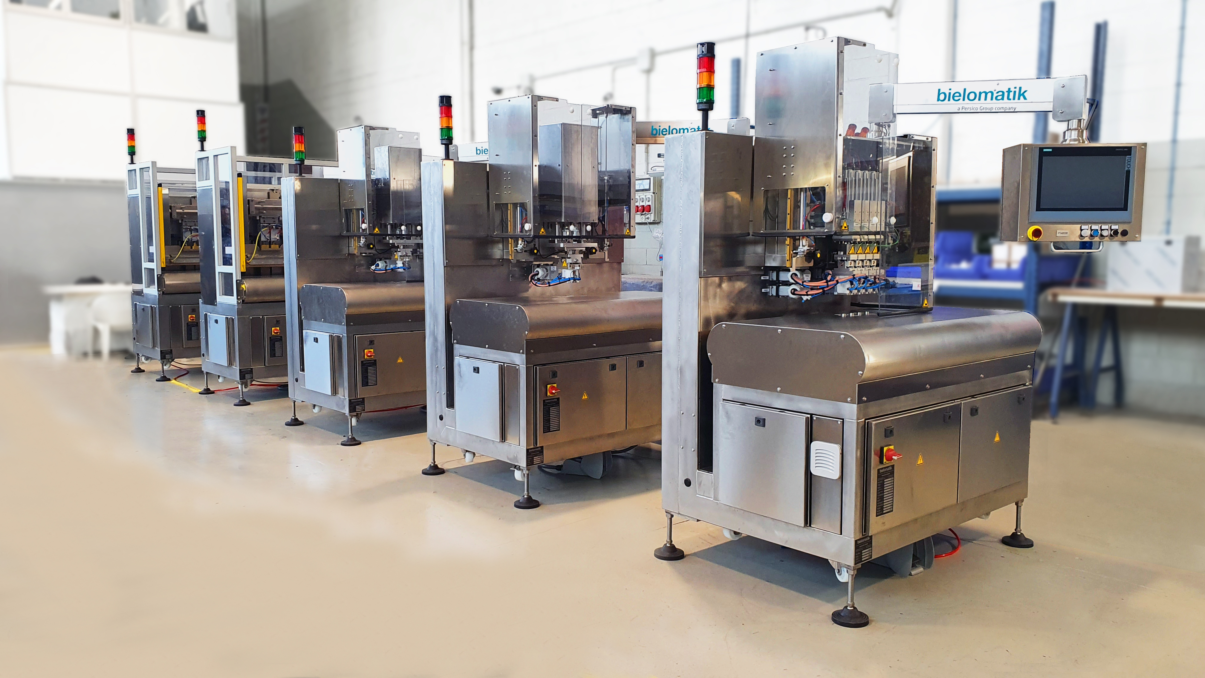 Biomedical bag machine