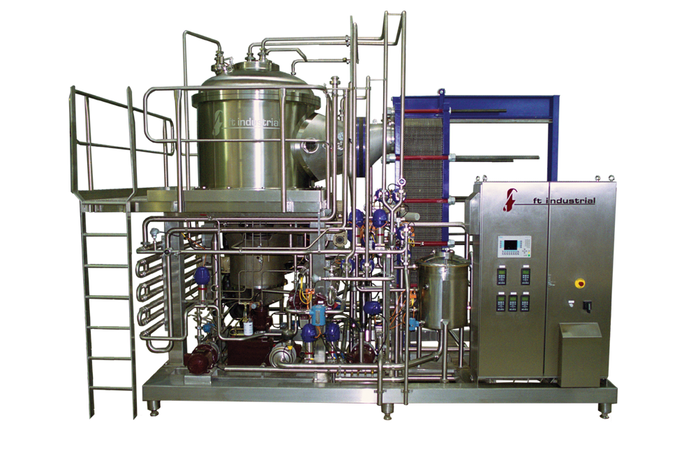Centritherm evaporator for heat-sensitive products (Model CT-9)