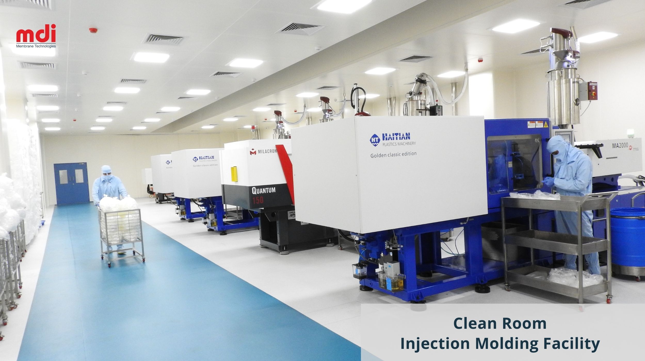 Clean Room Injection Molding Facility
