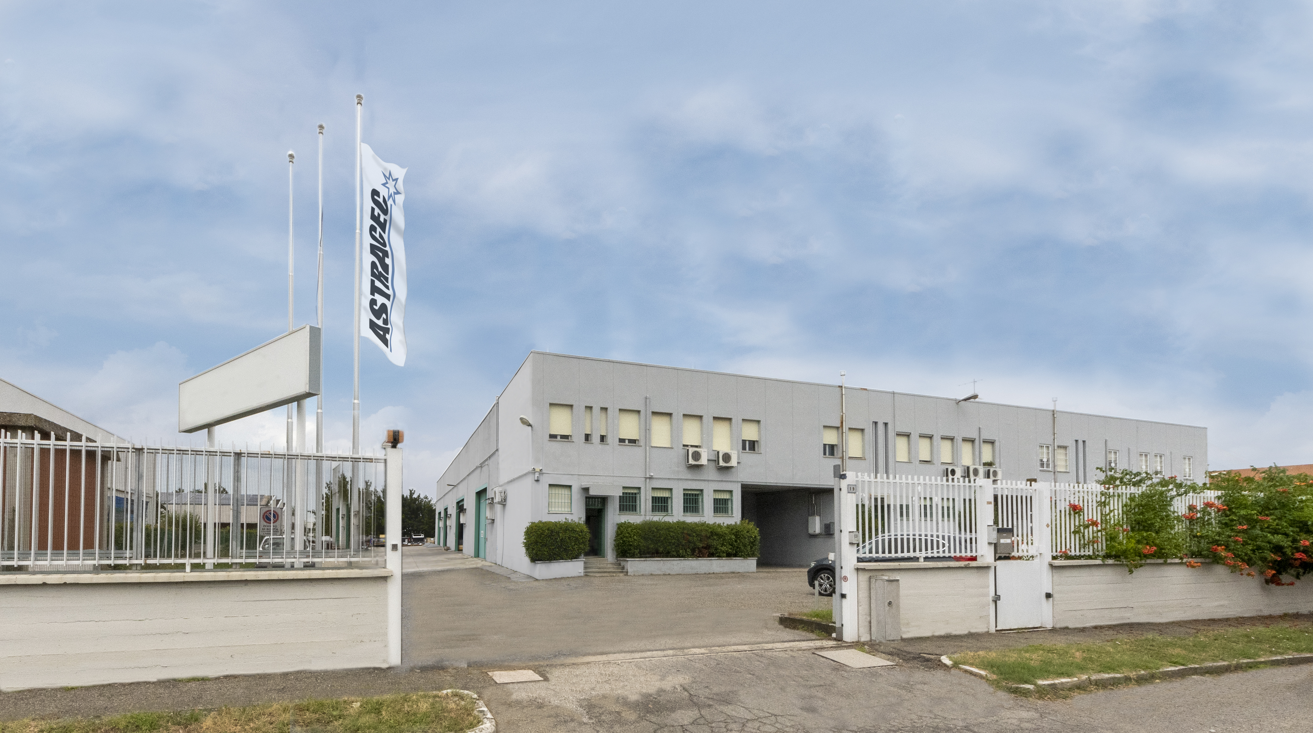 Company entrance