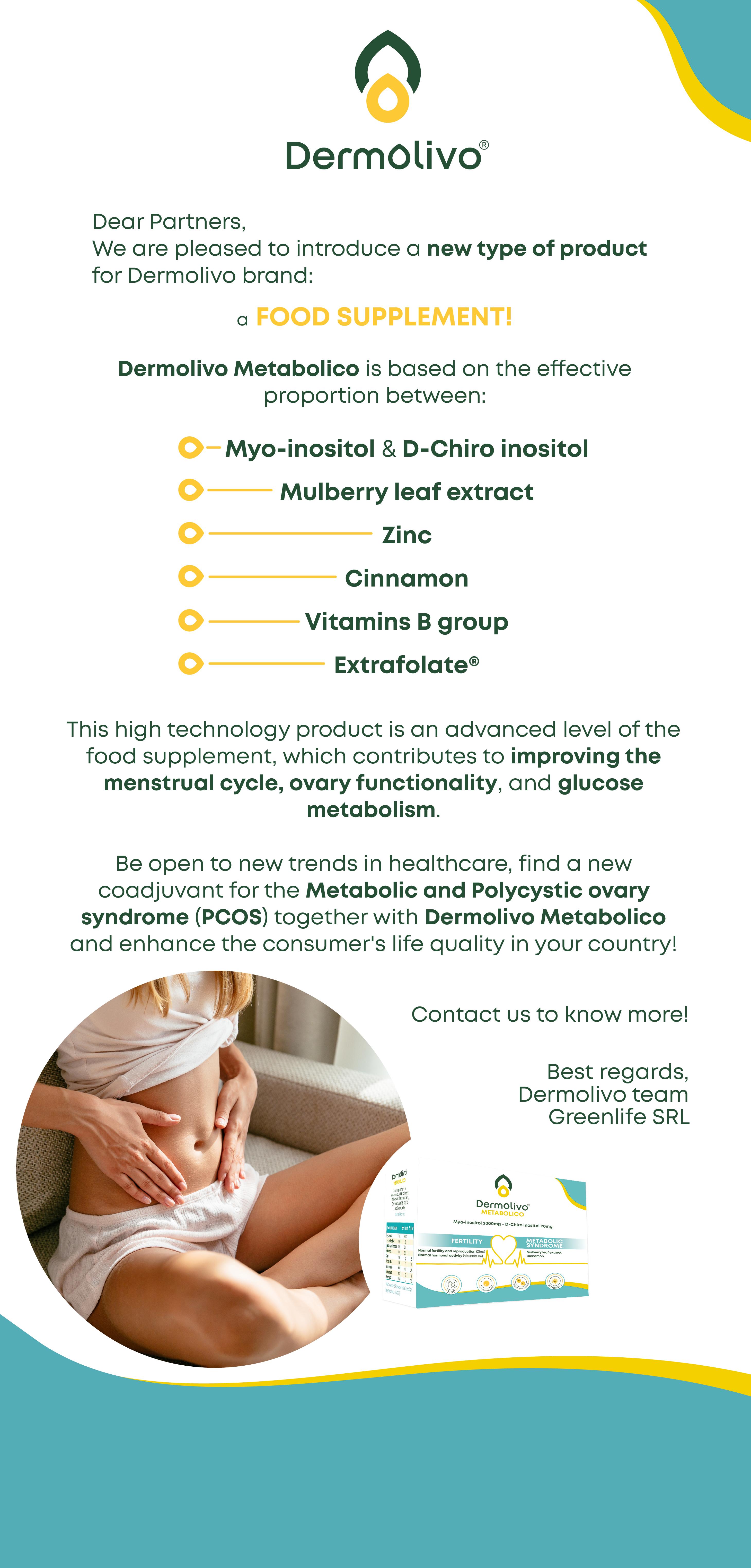 Dermolivo metabolico Innovative food supplement