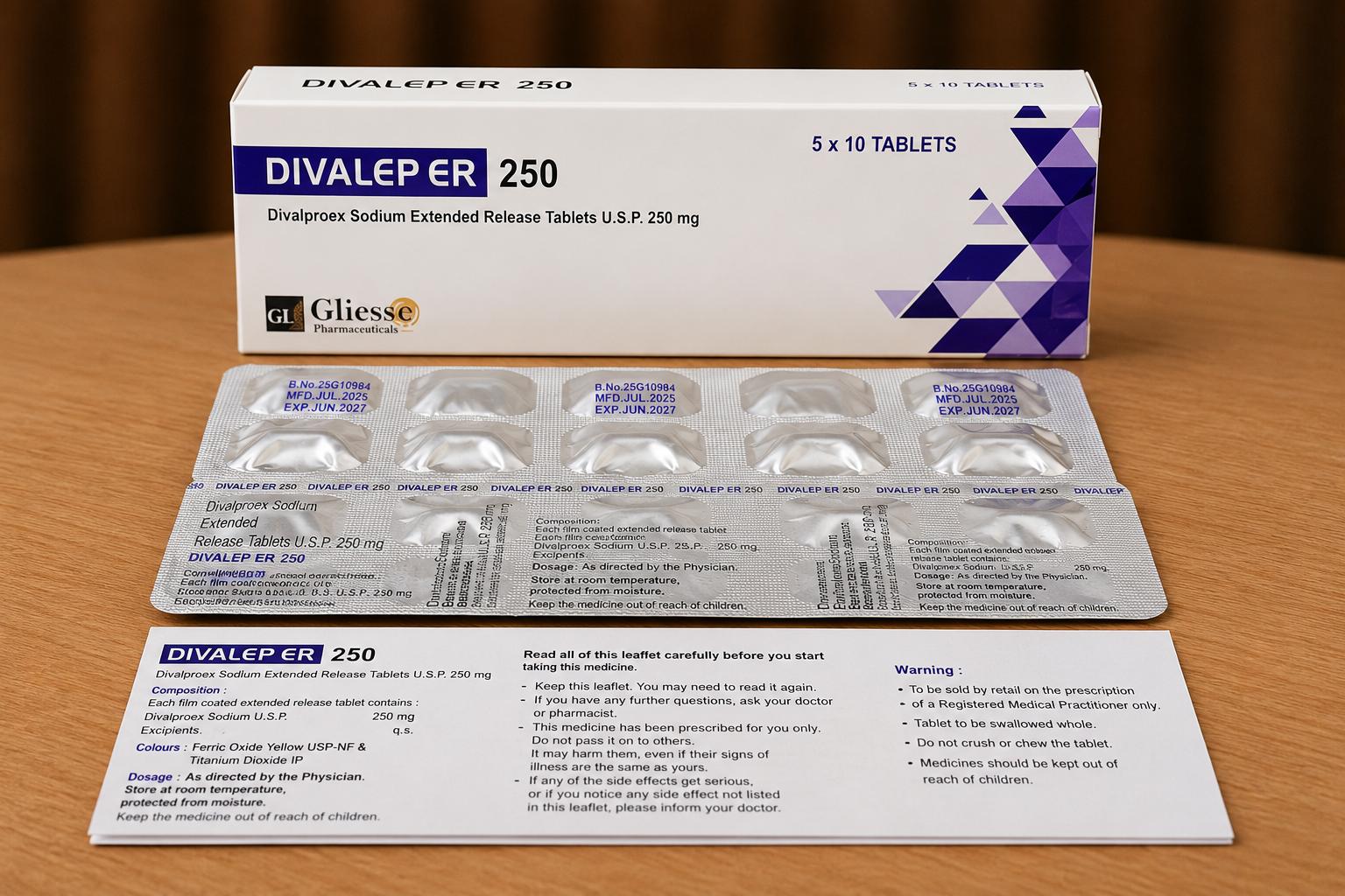 Divalproex Sodium 250mg